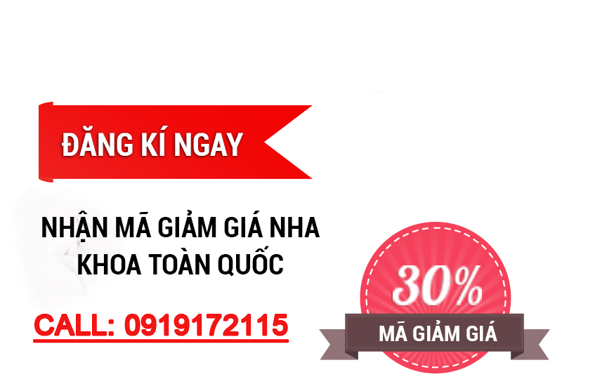 Khuyến mãi nha khoa nhận mã giảm giá nha khoa