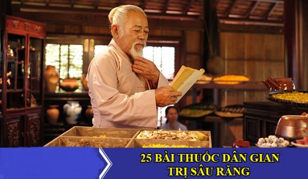 Bài thuốc dân gian gia truyền chữa đau răng