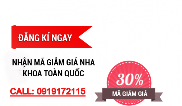 Khuyến mãi nha khoa nhận mã giảm giá nha khoa
